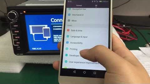 Wince system mirror link