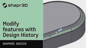 Modify features with Design History: Motorcycle Cover Design part 4 | Shapr3D Basics