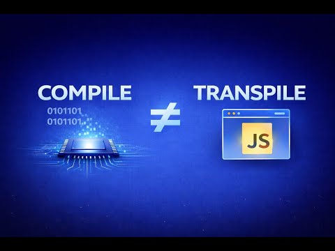 Compile vs Transpile — The Difference Most Developers Get Wrong