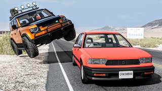 High Speed Traffic Car Crashes #137 - BeamNG Drive | CrashBoomPunk