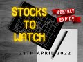 Intraday | Price action analysis | 28th April 2022 | Episode - 119
