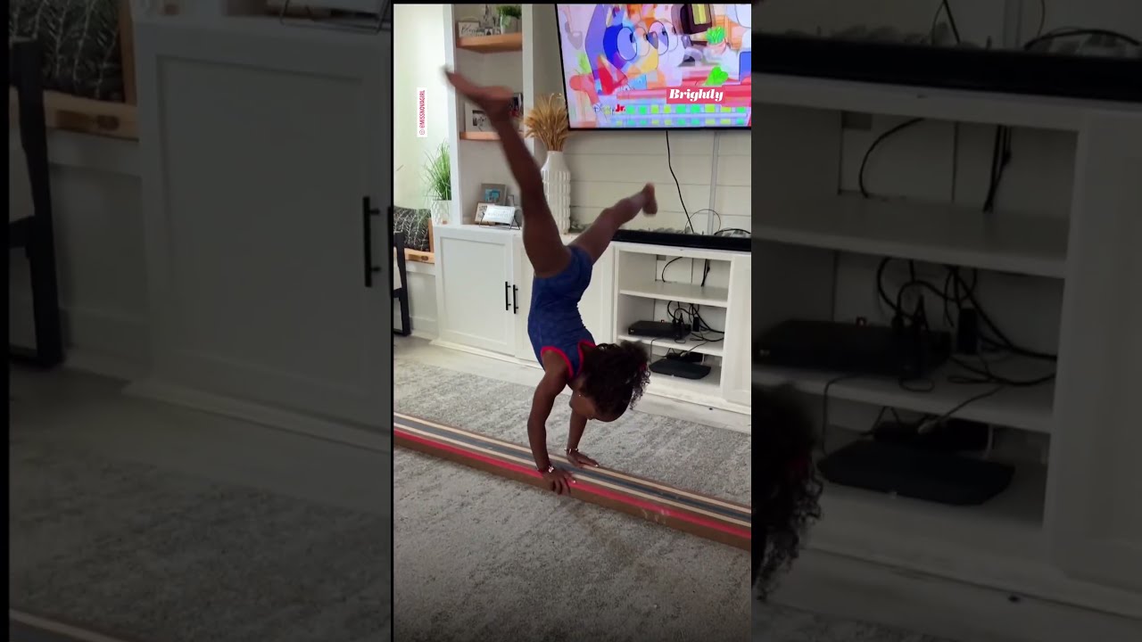 Watch This 5 Year Old Gymnast S Moves Inspired By Team USA