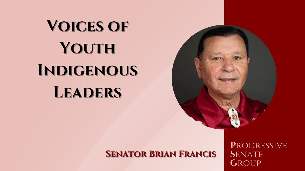 Senator Francis speaks about Voices of Youth Indigenous Leaders - June ...