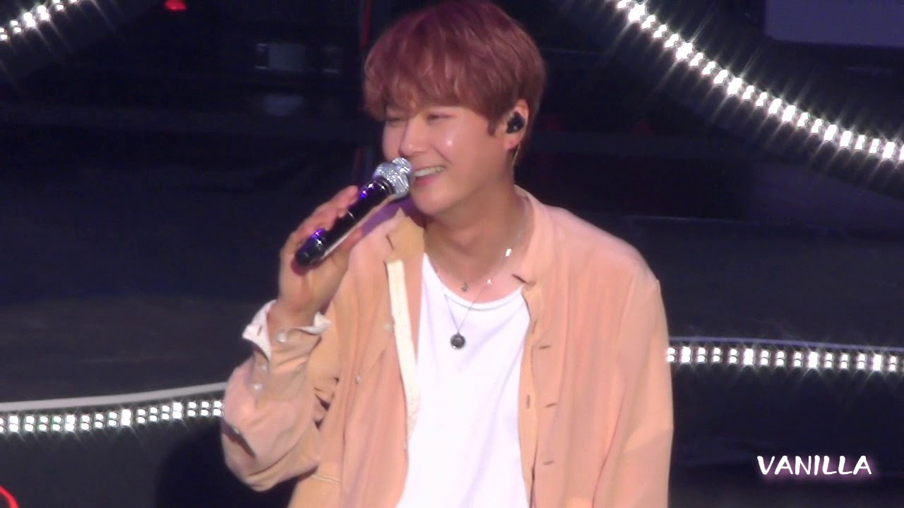 190525 신혜성 팬미팅(낮공) - 멤버들을 기계에 비유한다면?