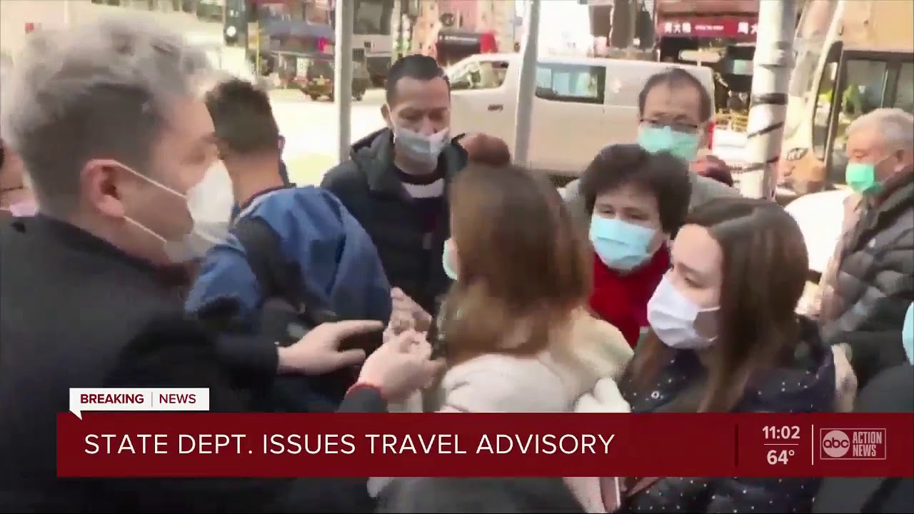 U.S. issues 'Do Not Travel' advisory to China due to novel coronavirus