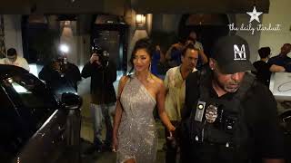 Nicole Scherzinger Stuns In Sparkling Gown While Out In Los Angeles