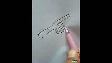 Comb Drawing 