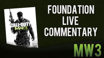 MW3: Kill Confirmed on Foundation Live Commentary #1 [New Map]