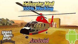 How To Add Helicopter Mod In Gta Sa Android | Helicopter Mod For Gta Sa Android | Gta Sa. screenshot 5