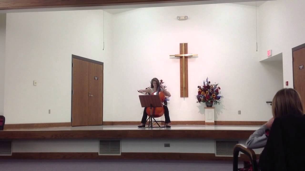 Claire plays The Swan - Cello Suzuki book 6