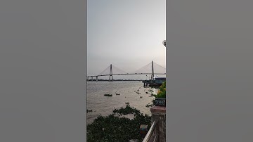 ♦️ Cầu Rạch Miễu bắt qua con sông tiền nói 2 tỉnh Tiền Giang và Bến Tre