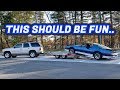 Attempting to Tow a Car With My 220,000 Mile Tahoe!