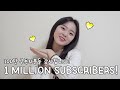 (SUB) 100만명의 구독자 분들에게 감사인사💛 +구독자애칭 발표 ! Thank You for 1 Million Subscribers