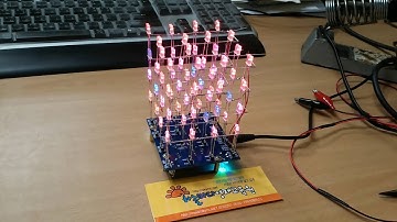 아두이노 4X4X4 LED CUBE