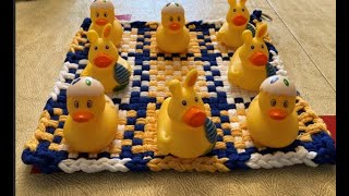 Potholder Easter Tic Tac Toe Bunny Duckys Pro Weaving Loom