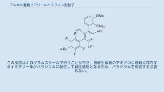 アルキル置換ビアリールホスフィン配位子