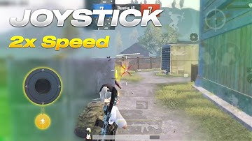 NEW JOYSTICK TRICK• 4x SPEED🔥 PUBG MOBILE BGMI