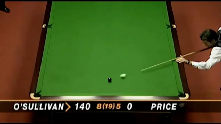 Ronnie O'Sullivan Fastest 147 In History 5 Minutes 8 Seconds 1997 World Championship