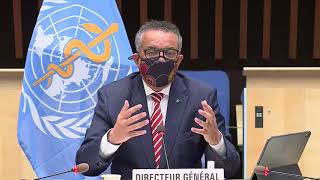 Live: Dr Tedros' opening remarks at the Executive Board Special Session on COVID-19