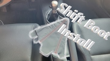 "SHIFT BOOT INSTALL" Acura RSX Type S  Integra / DC5 / Type R / Honda / Turbo / K20 / Hondata Kpro