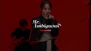 Mr. Ambiguous 2021 ✧ MAMAMOO - traducción al español ༄