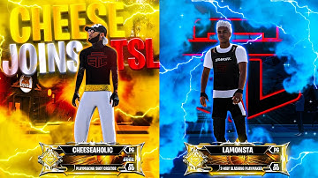 CHEESEAHOLIC JOINS TSL FOR A DAY AND THIS HAPPENED...NBA2K20 "BEST DRIBBLE GOD"