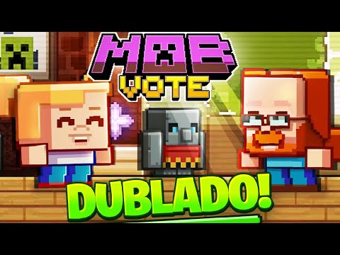 Minecraft Live 2022: Vote no Mob Tuff Golem! - #4 (DUBLADO PT-BR)