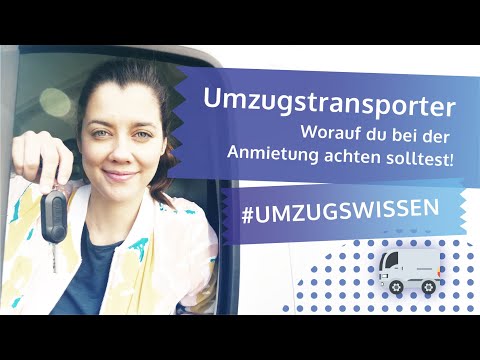 Video: Wie miete ich einen Umzugswagen am günstigsten?