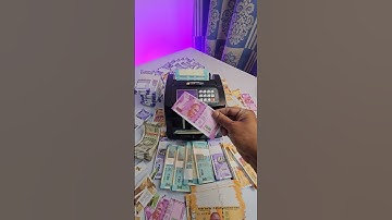 Fake notes vs. counting machine – who wins? 🤔💸 #Shorts