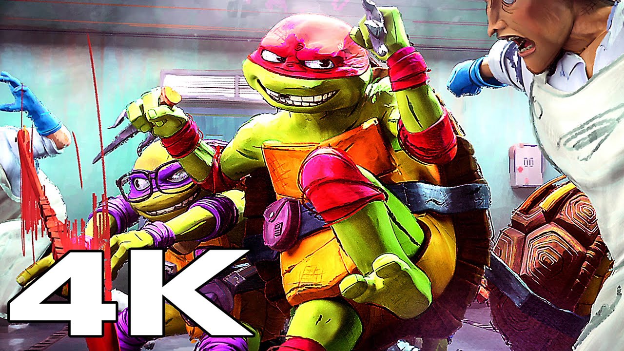 TEENAGE MUTANT NINJA TURTLES: Mutant Mayhem Trailer 2 (4K UHD) ᴴᴰ 