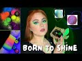 Огляд на BORN TO SHINE | Aqua eyeliner та пігменти