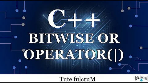 Topic 3: C++ Tokens(Part 11) - Bitwise OR operator |Swap nibbles in a byte| CPP programming videos