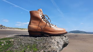 A hole on the side of the boot?  White's Boots X Baker Boots Natural Maryam Horse Rump