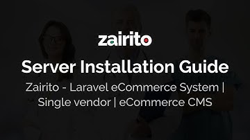 Zairito - Laravel eCommerce System | Single vendor | eCommerce CMS