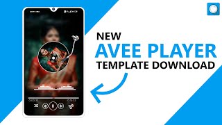 Awesome CD-PLAYER Type Video Editing In Avee player Template✓