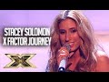 Stacey Solomon' X Factor Journey: Audition to Final Performance | The X Factor UK