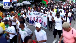 Peter Obi’s Supporters Hold Rally In Cross River