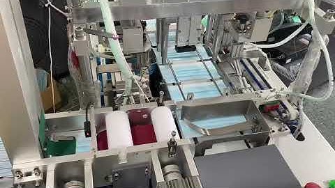 automatic ear loop welding machine high speed 60pcs/min