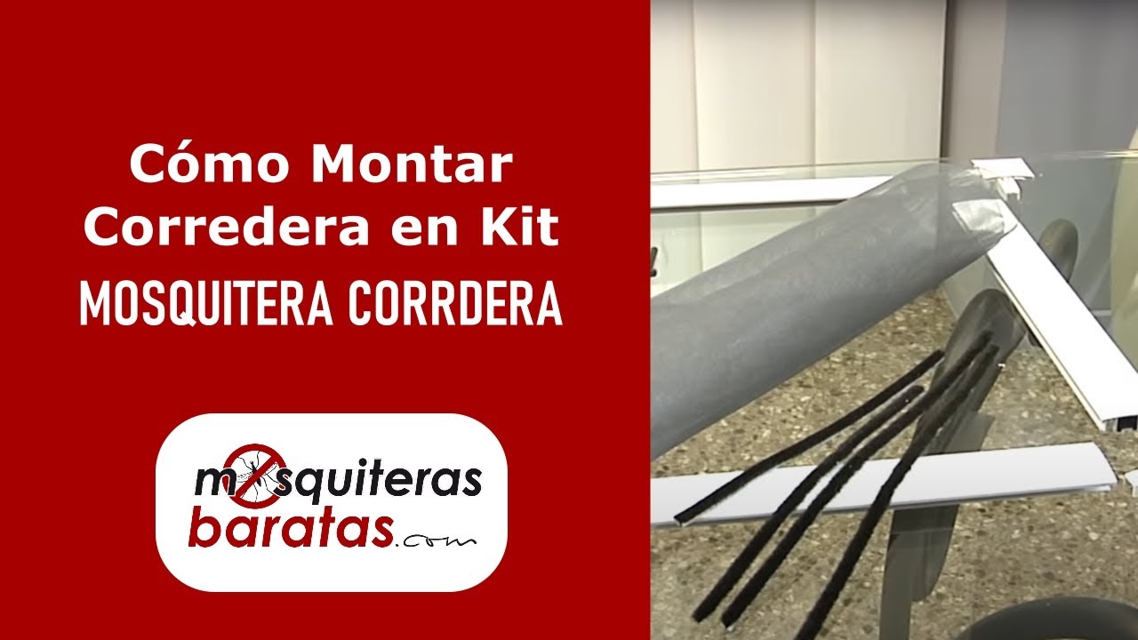 Cómo instalar una mosquitera corredera para ventanas ¡Guía paso a paso!