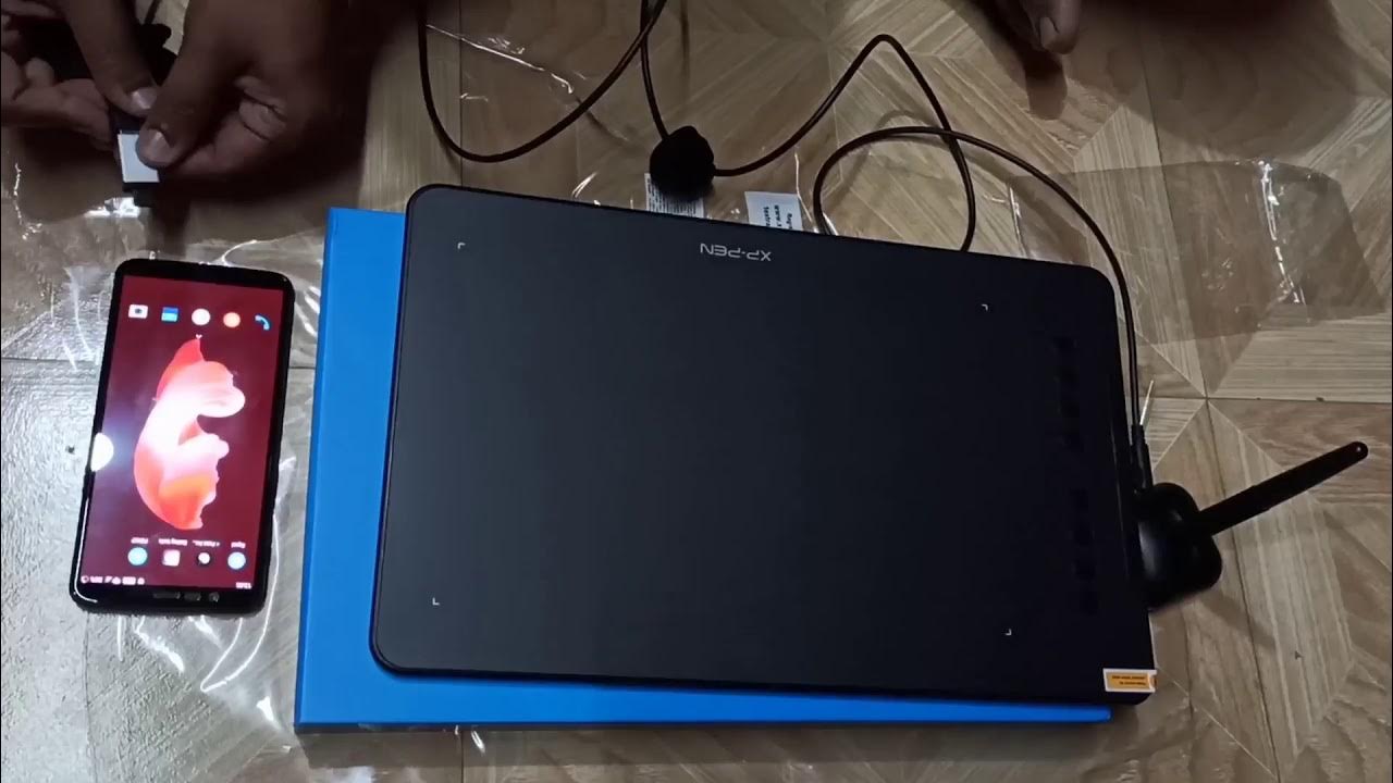 How to Connect XP Pen Deco 01 V2 Graphics Tablet to Android Phone for