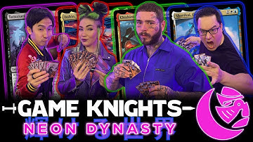 Post Malone Epic Magic The Gathering Gameplay | Game Knights 51 | Kamigawa Neon Dynasty Commander