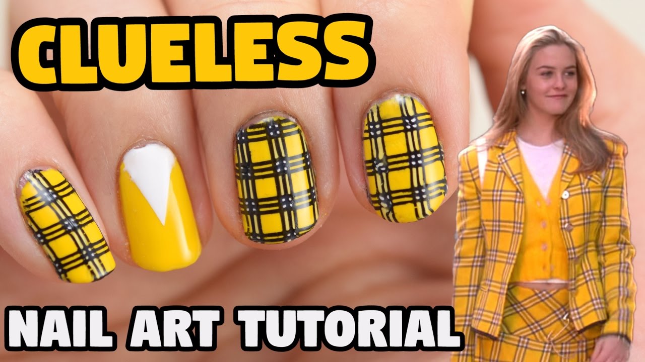 1. "Clueless" inspired nail art - wide 3