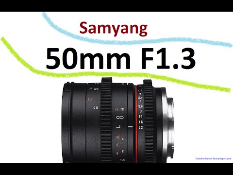 Samyang 50mm T1.3 AS UMC CS - cine lens