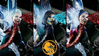 Mortal Kombat 11 - Sub-Zero Frozen In Time Fatalities On All Females 1440P 60ᶠᵖˢ