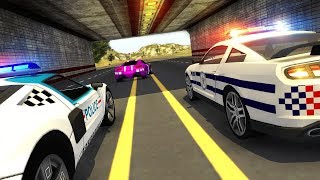 Police Car Vs Gangster Escape game || Police chasing game screenshot 1