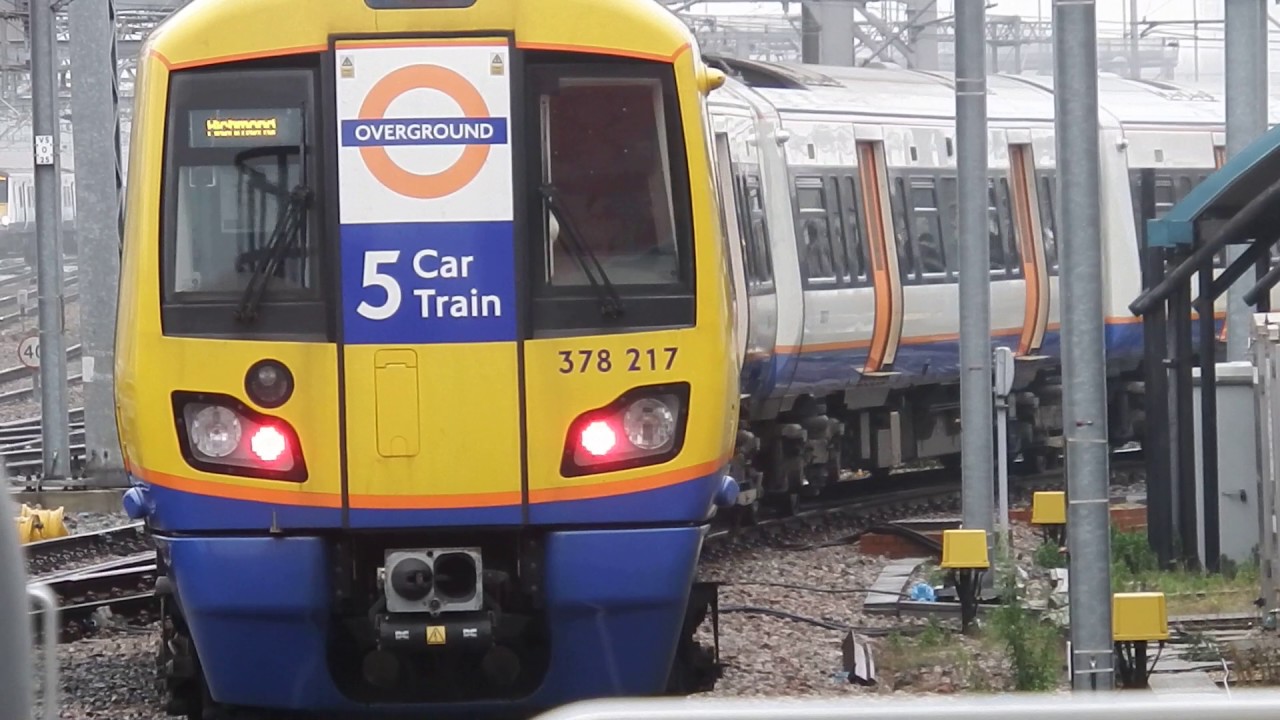 378 217 london overound service to