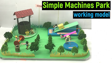 simple machines working model for science exhibition - simple machines park working model