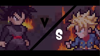 Trunks V.S. Goku Black (Dragon Ball Super - Sprite Animation)