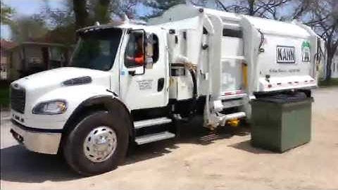 KANN Commercial Side Loader, Model SLEC-R "treehugger" - Tree Friendly Round Top