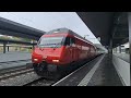 Ifahrt vom EC nach Interlaken OST in Liestal